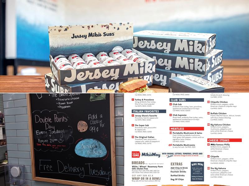 Jersey Mike's Subs Menu
