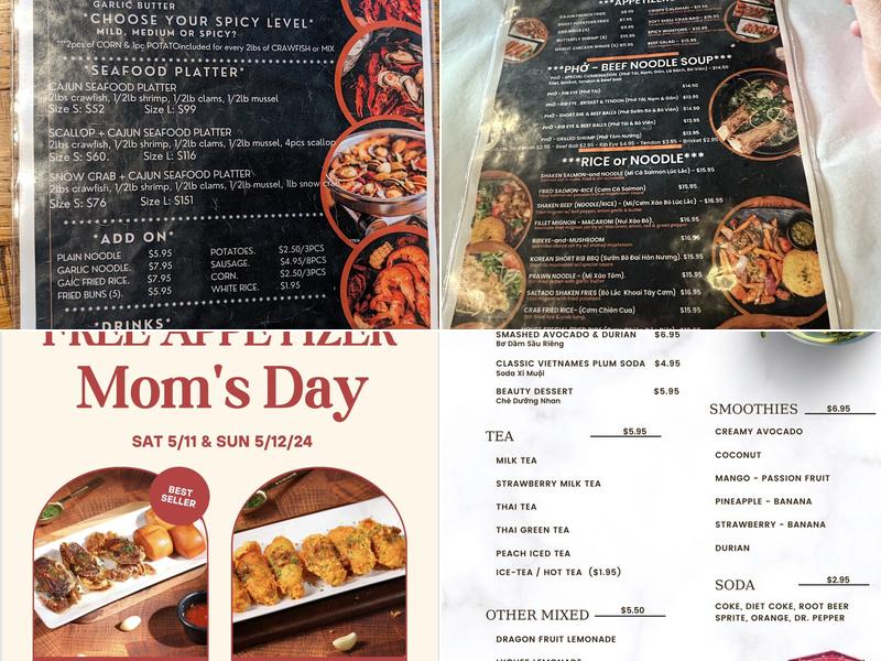 HOT STONE PHO - Fountain Valley Menu