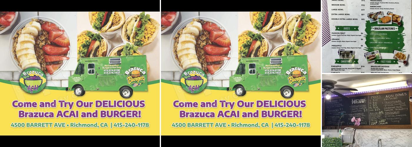 Brazuca Açaí Menu