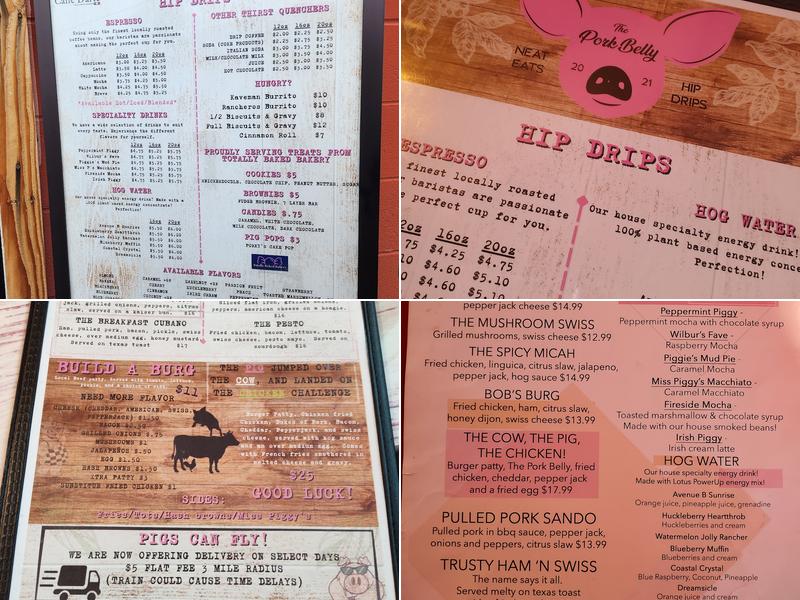 The Pork Belly Menu