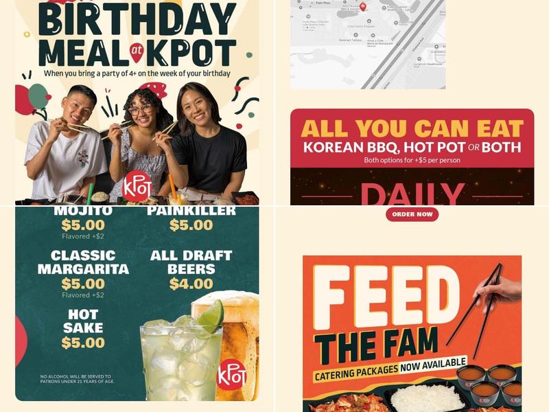 KPOT Korean BBQ & Hot Pot Menu