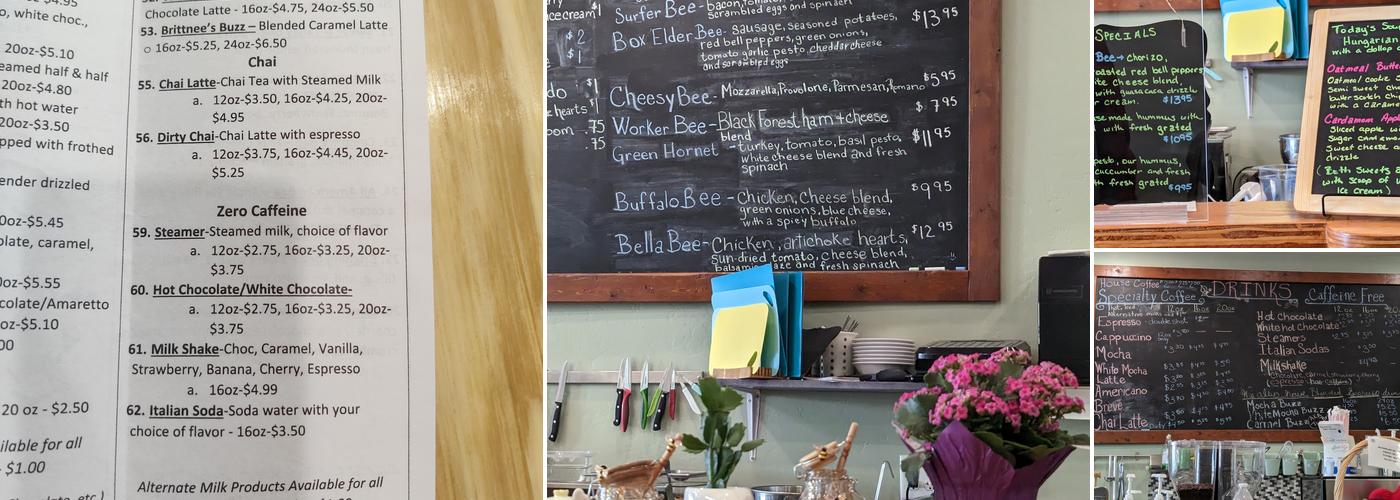 Misbehavin' Creperie Menu