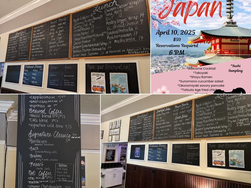 Music for your Mouth Menu