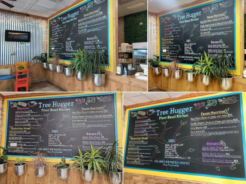 Tree Hugger Kitchen Menu