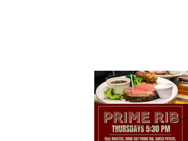 Split Rock Restaurant Menu