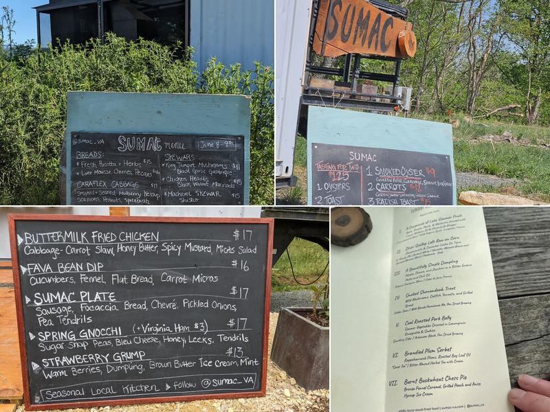 Sumac Menu