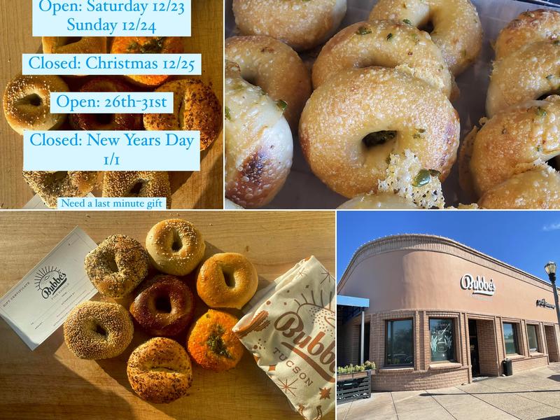 Bubbe's Bagels 1865 E River Rd # 111, Tucson