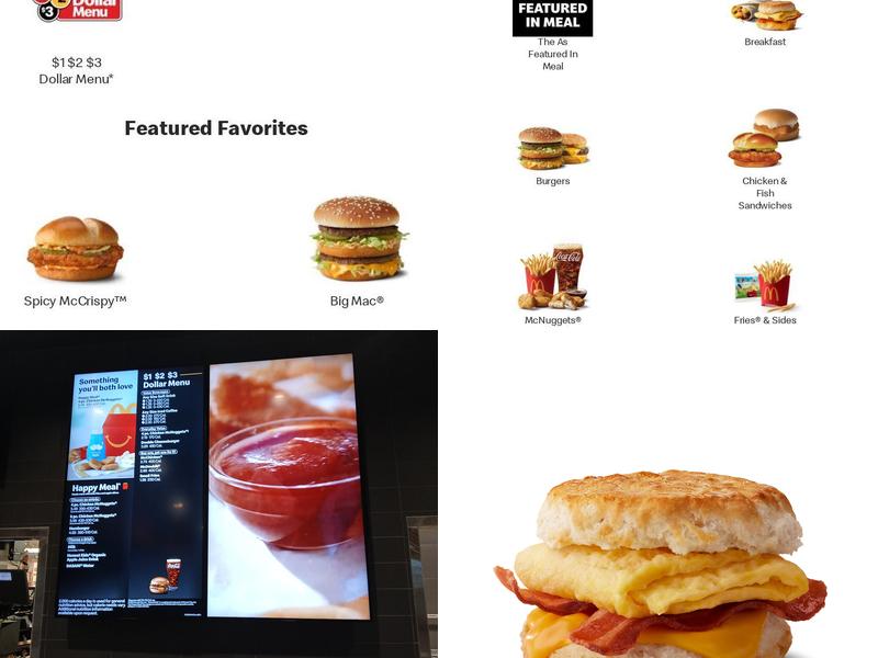McDonald's Menu