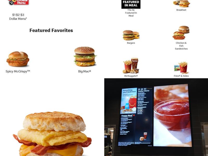 McDonald's Menu