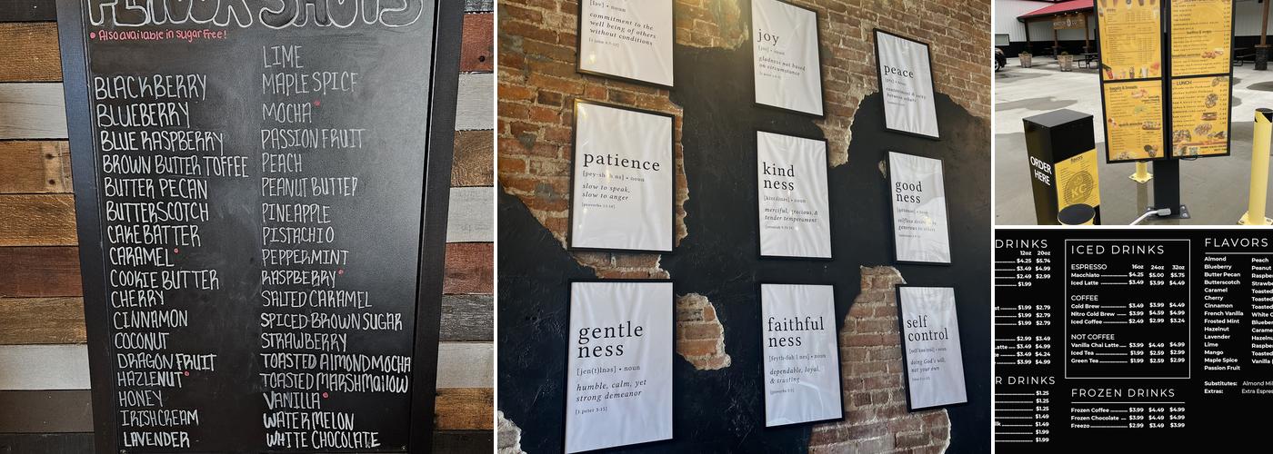 KINGDOM Coffee Roasting Company Menu