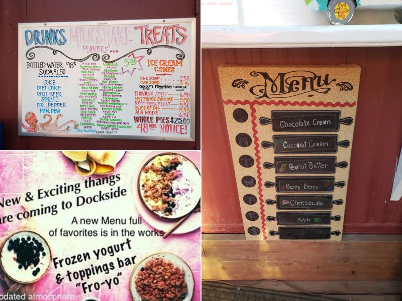 Dockside Galley Menu