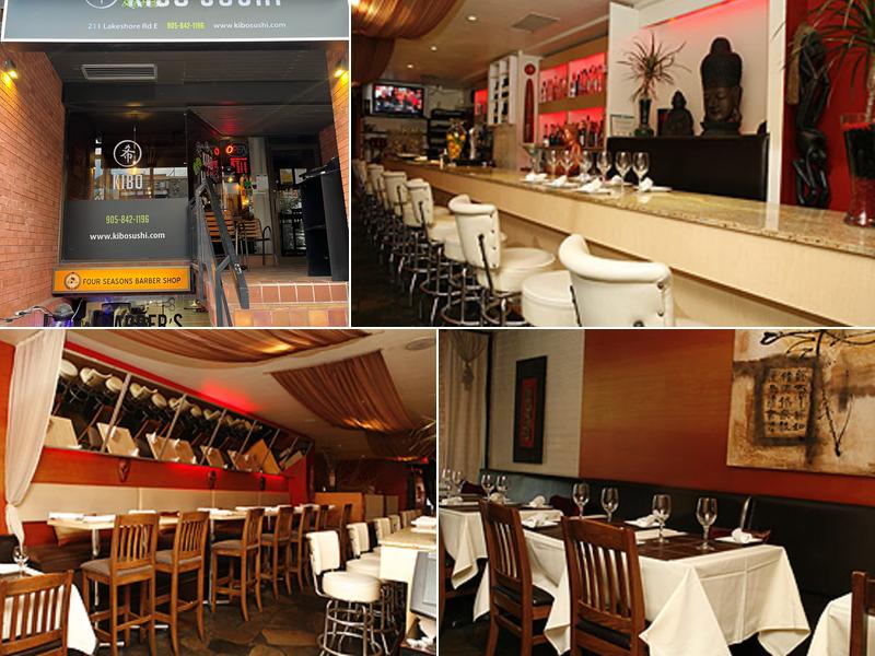 Kibo Sushi House - Oakville 221 Lakeshore Rd E, Oakville