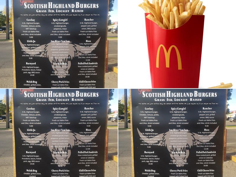 McDonald's Menu