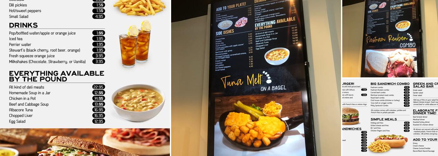 Uncle Sid's Deli Menu