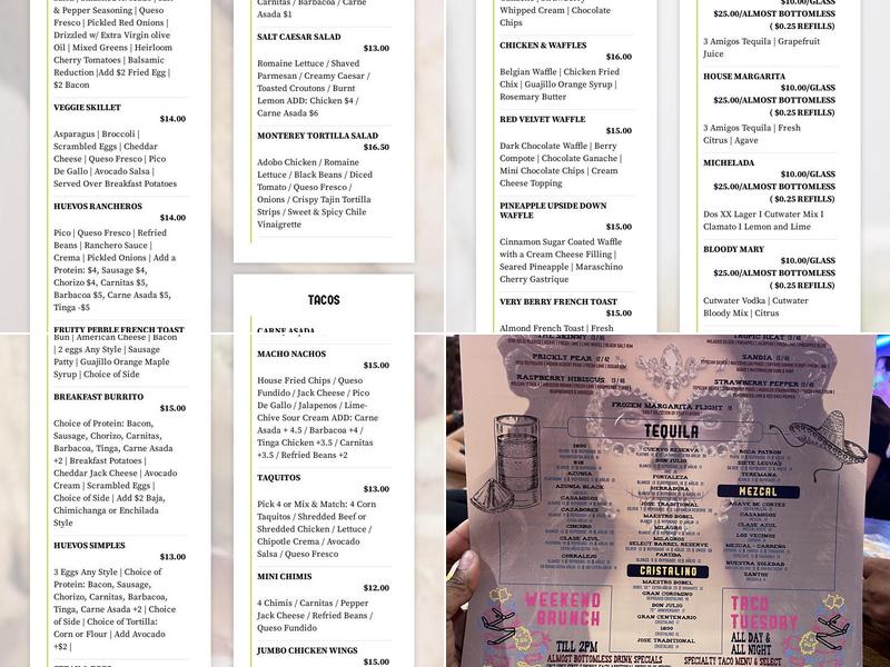 Salt Tacos ỹ Tequila - Norterra Menu