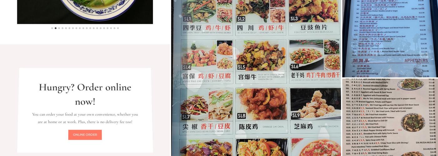 Changan Kitchen Menu