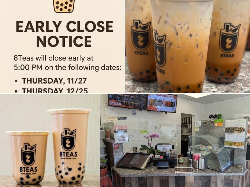 8Teas 3579 Mather Field Rd Suite B, Rancho Cordova