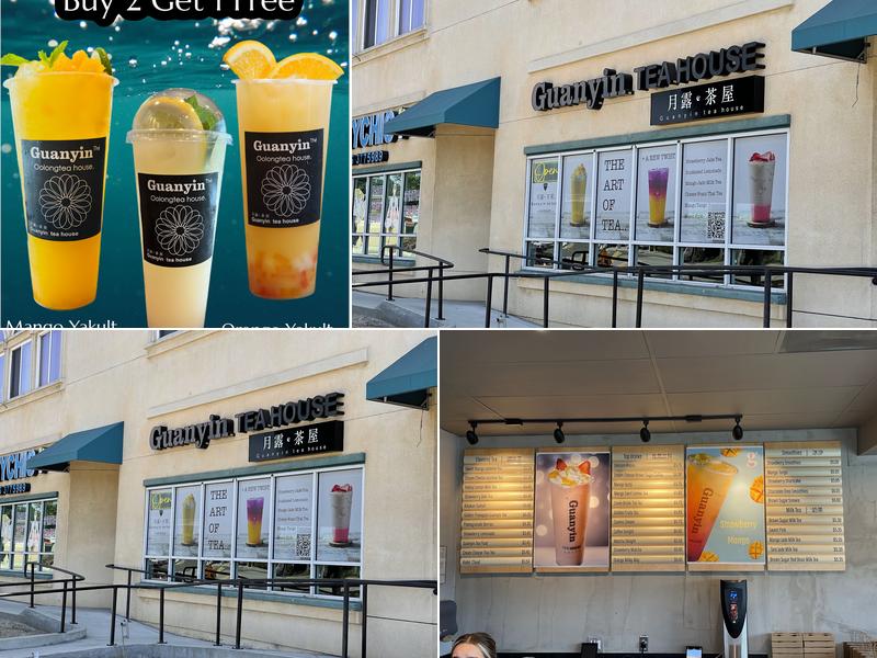 Guanyin Tea House 月露茶屋 Menu