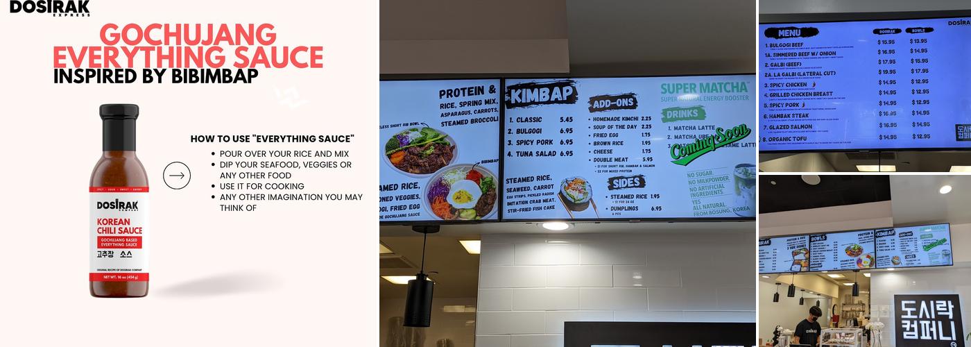 Dosirak Express Menu