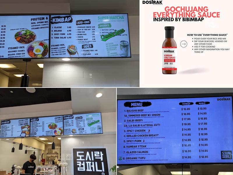 Dosirak Express Menu