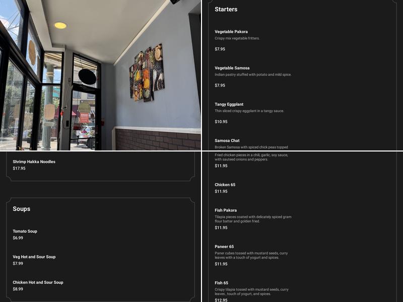 NIRVANA Indian Kitchen Menu