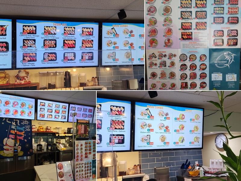 Hou Fish Market Menu