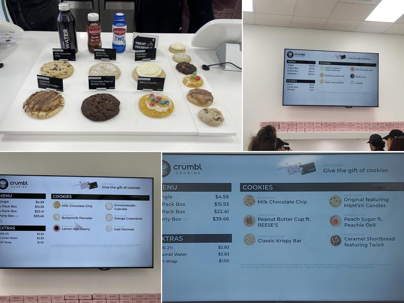 Crumbl - Kapolei Menu