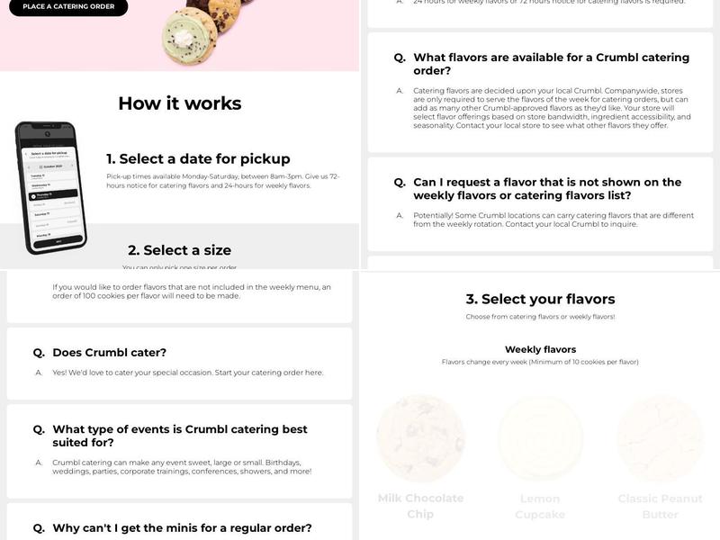 Crumbl - Gladstone Menu