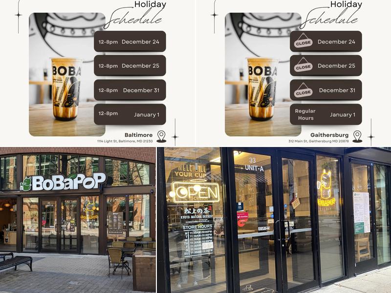 BoBaPoP Tea Bar-Rockville