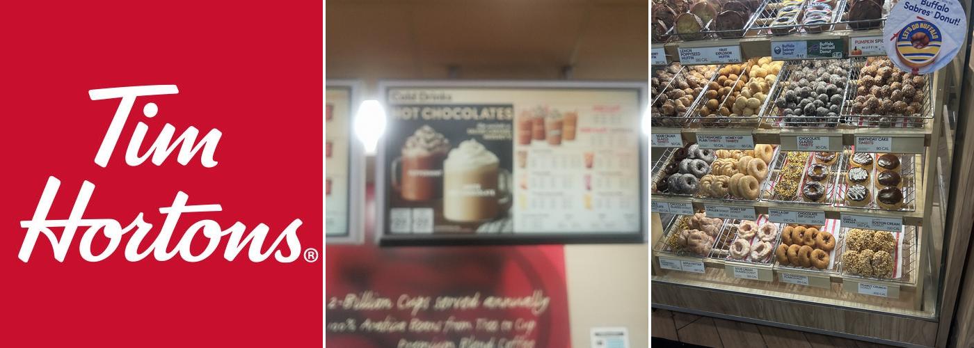 Tim Hortons Menu