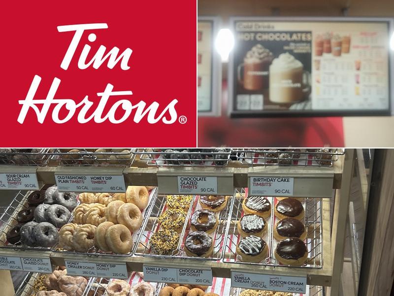 Tim Hortons Menu
