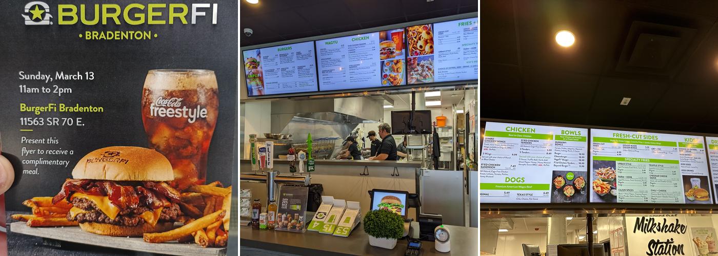 BurgerFi Menu