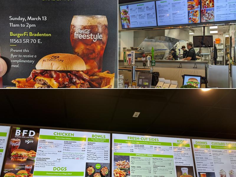 BurgerFi Menu