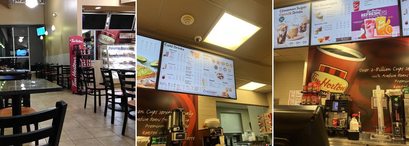 Tim Hortons Menu