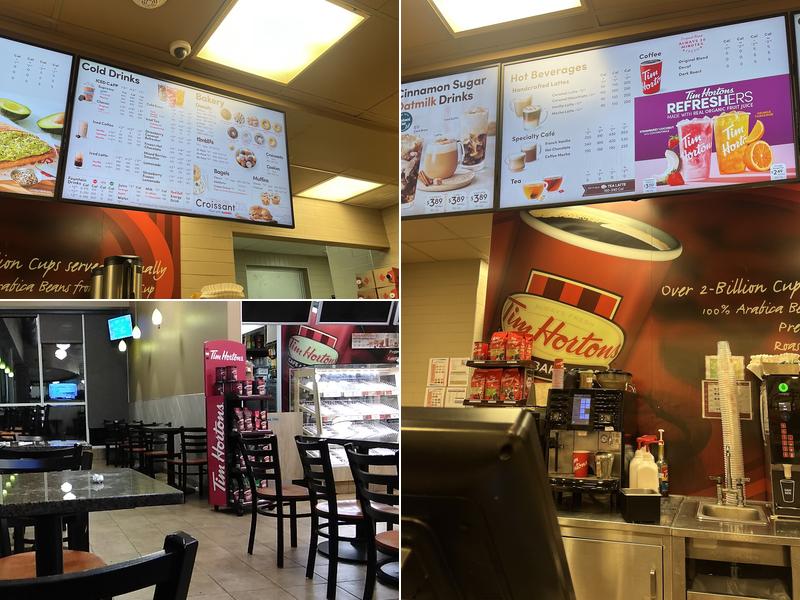 Tim Hortons Menu