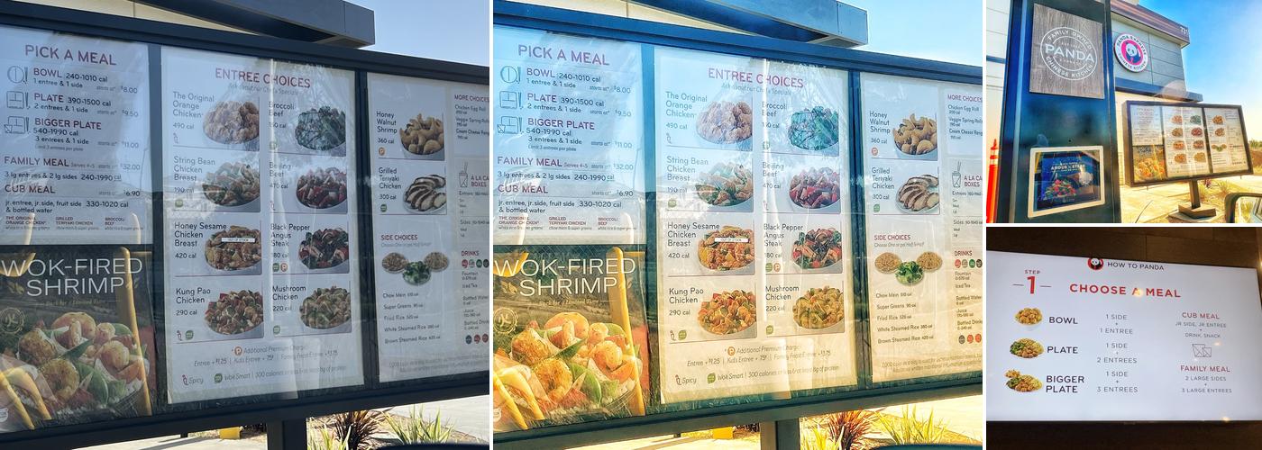 Panda Express Menu