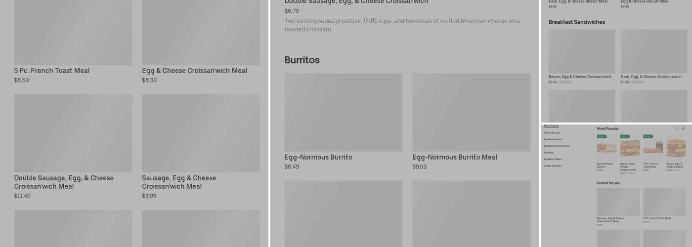 Burger King Menu