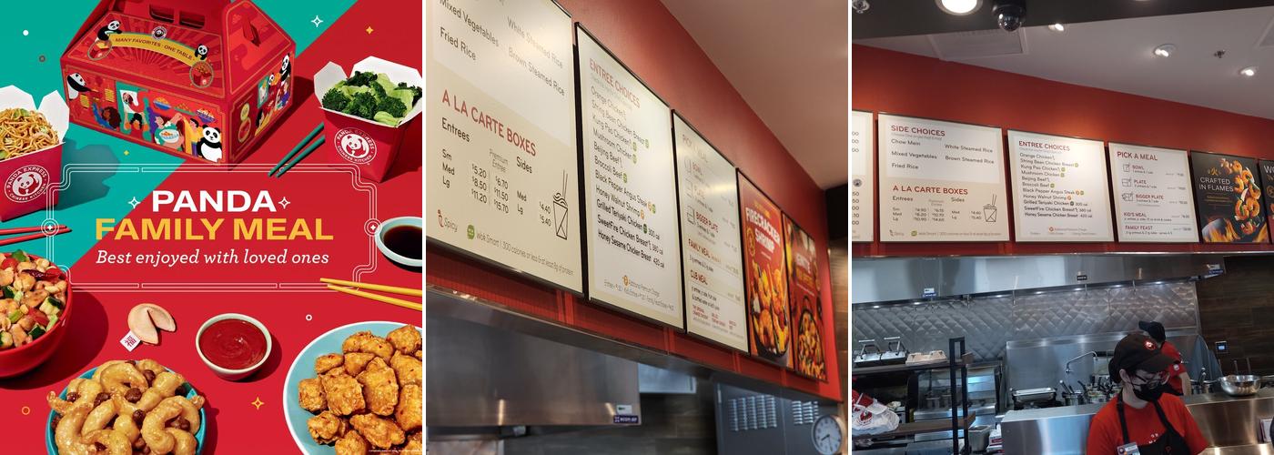 Panda Express Menu