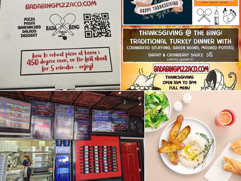Bada Bing Pizza Co. Menu