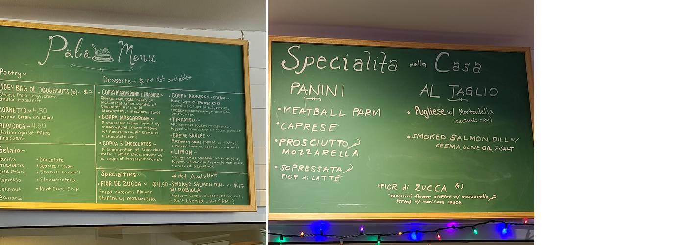 Pala Menu