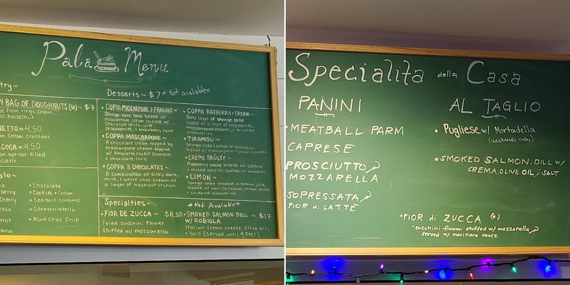 Pala Menu