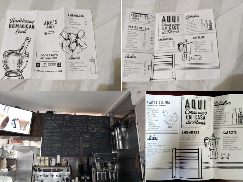 Ane Cafe Menu