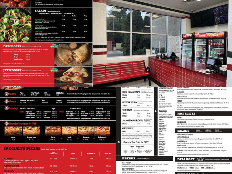 Jet's Pizza Menu