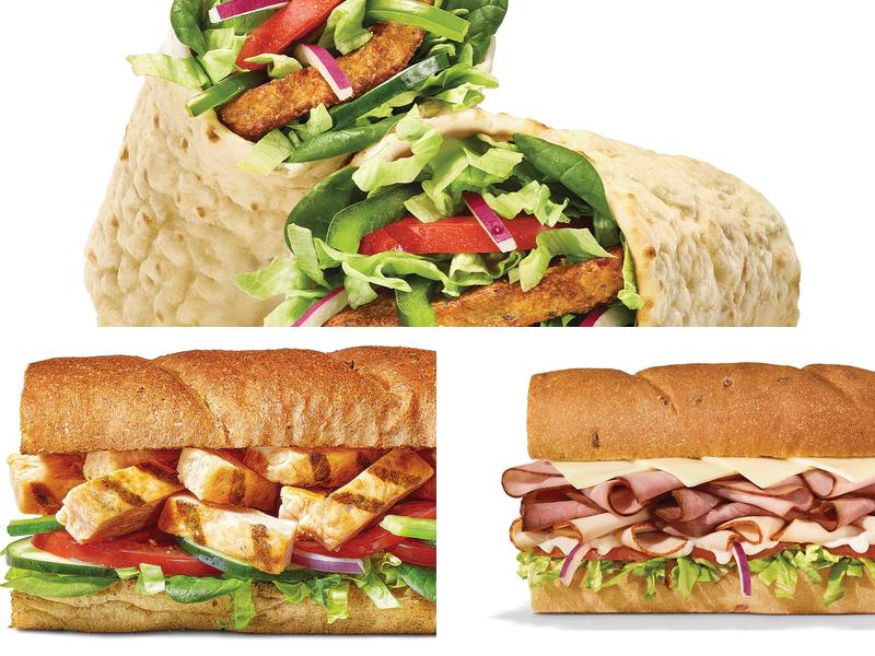 Subway Menu