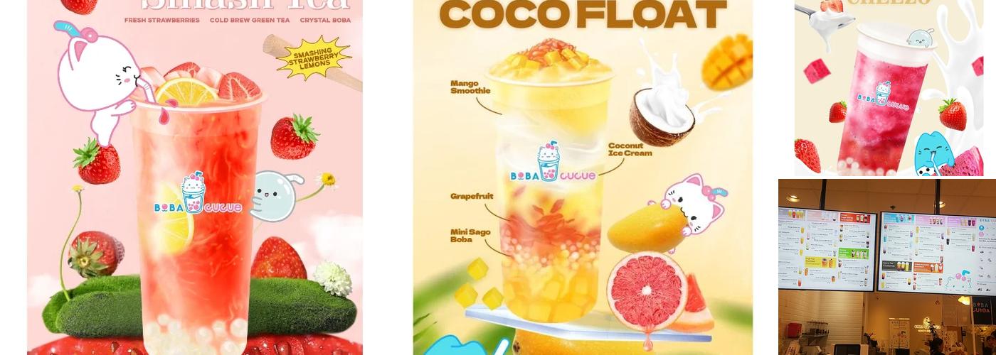 Boba Cucue Bubble Tea House- East Mesa Menu