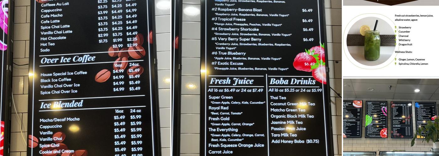 5th Ave Bagelry Menu