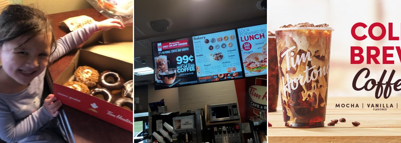 Tim Hortons Menu
