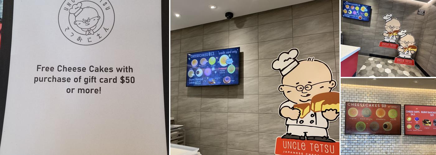 Uncle Tetsu Menu