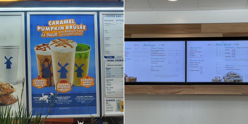 Dutch Bros Coffee Menu