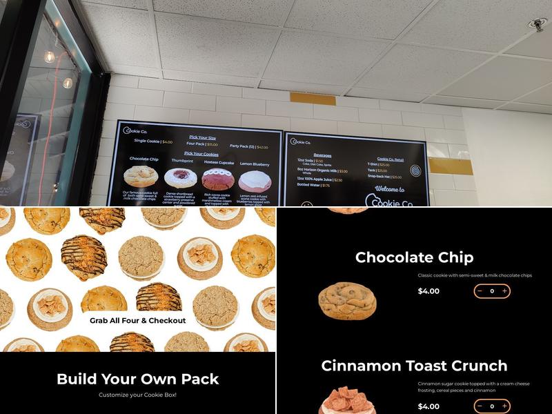 Cookie Co. Riverside Menu